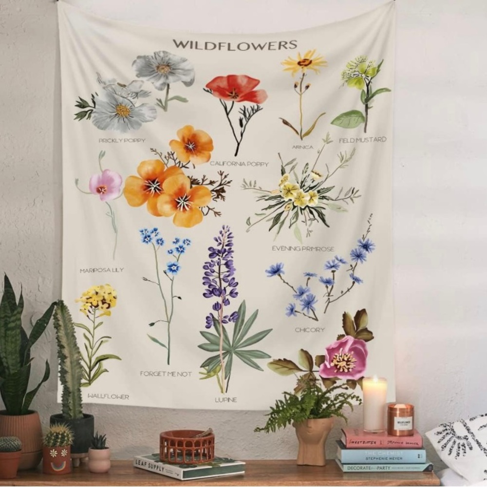 Wildflower tapestry